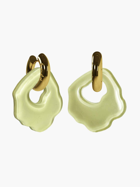 Abe sage gold earring