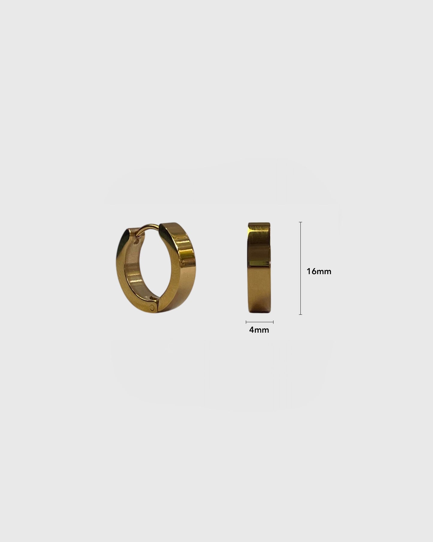 Eon gold earrings (pair)