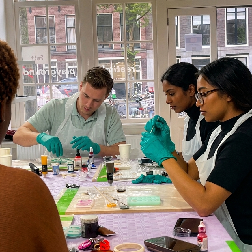Epoxy Resin workshop Wed 3 June