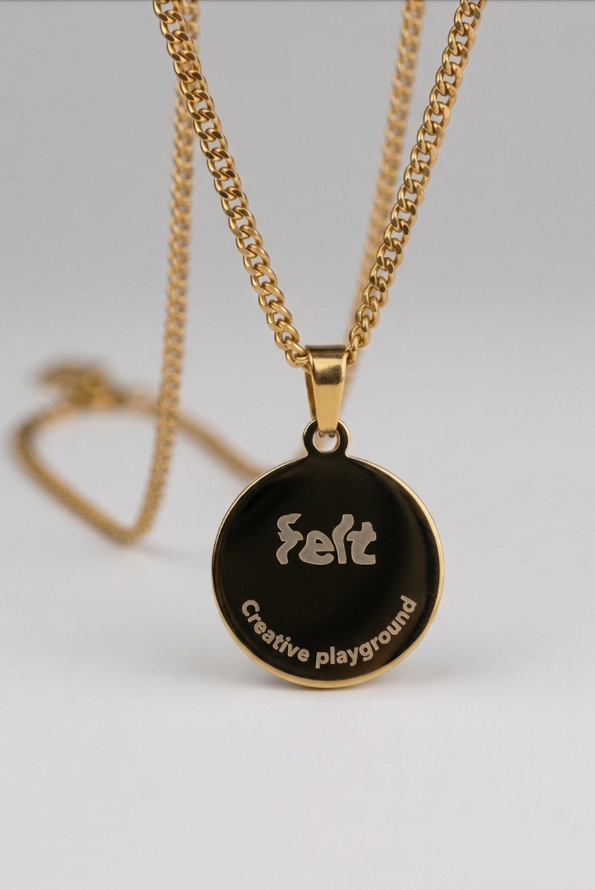 Chub cura gold necklace