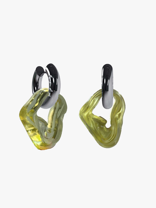 Bia Jelly Lemon pop silver (pair)