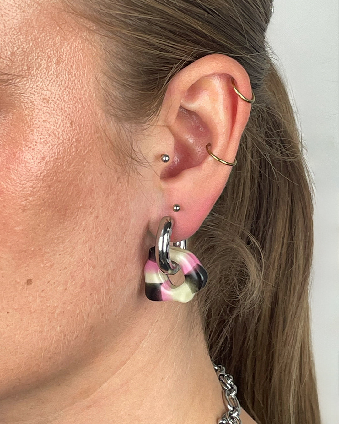 Ora Jenna macaron silver