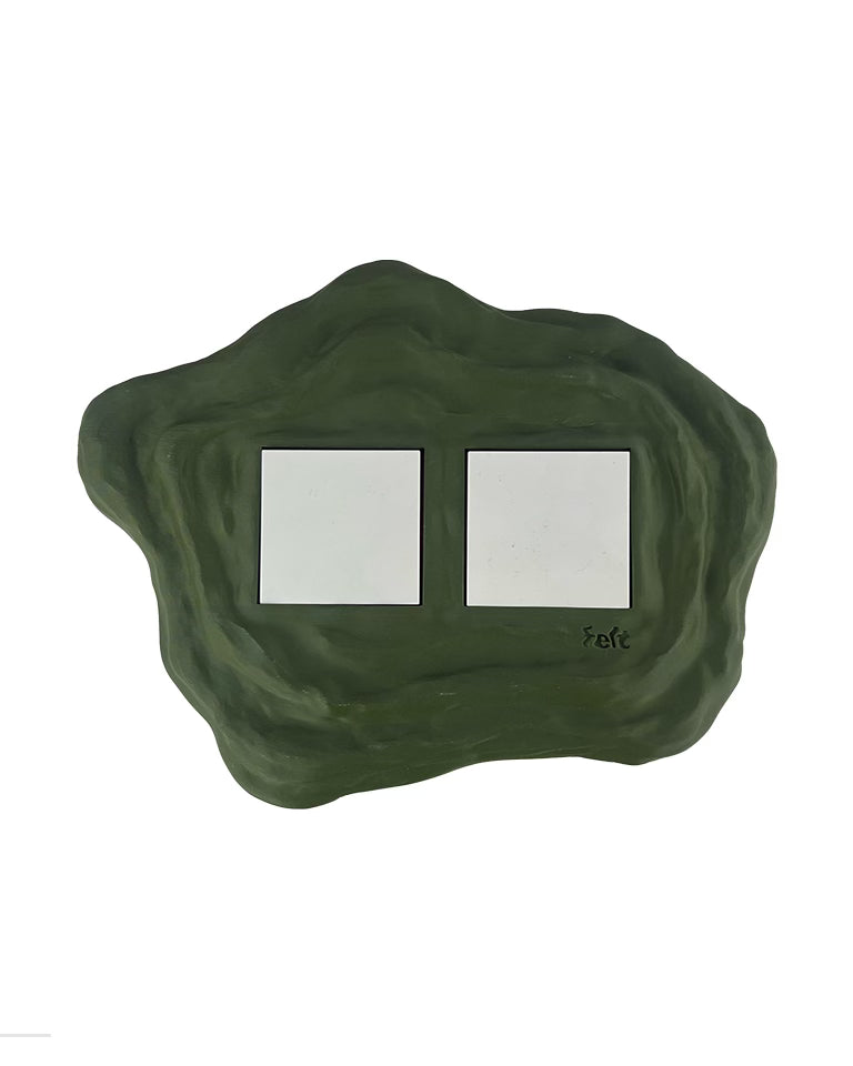 Ripple Plug frame olive