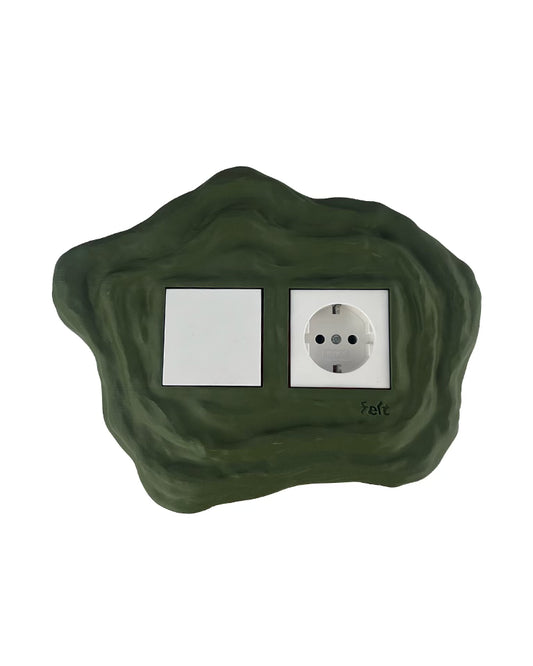 Ripple Plug frame olive