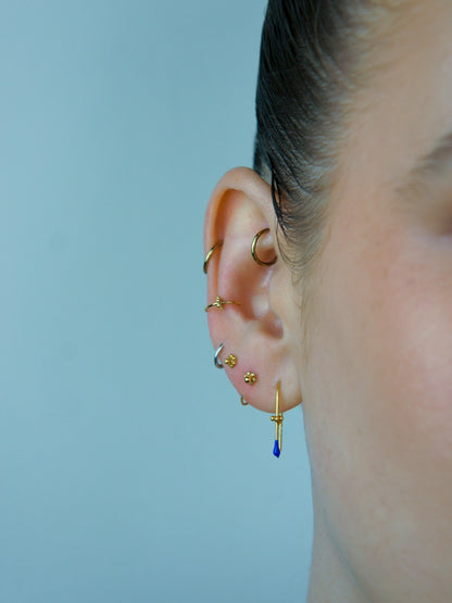 Felt One AA gold earring