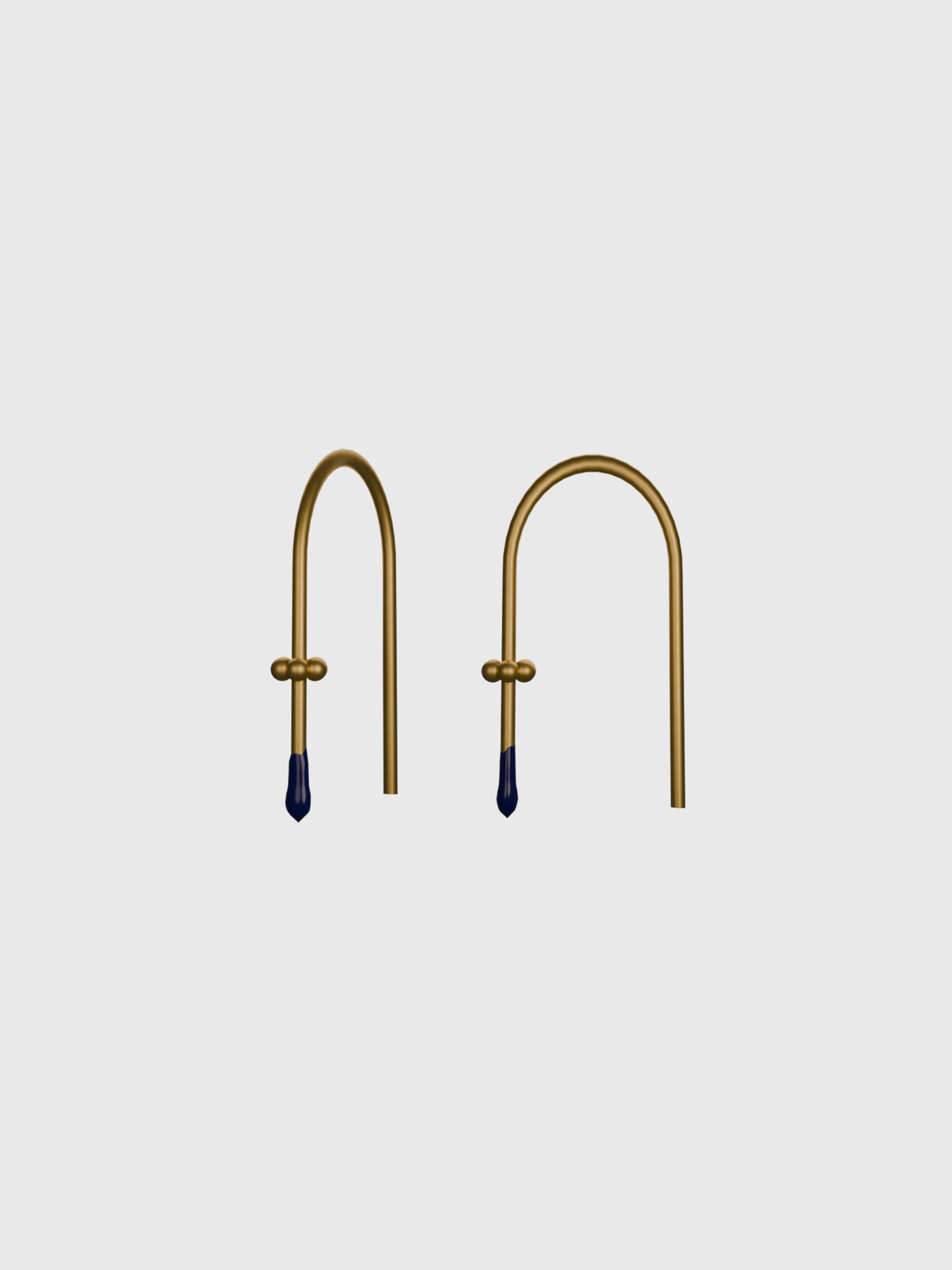 Felt One AA gold earring