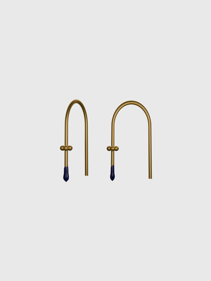 Felt One AA gold earring