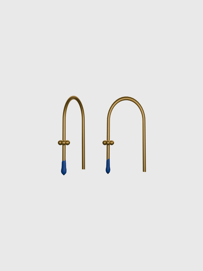 Felt One AA gold earring