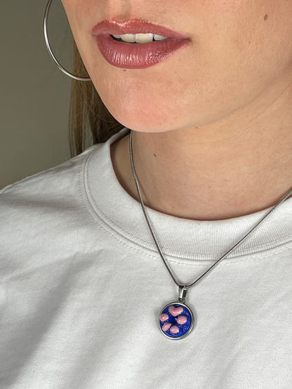 Chub cura silver necklace