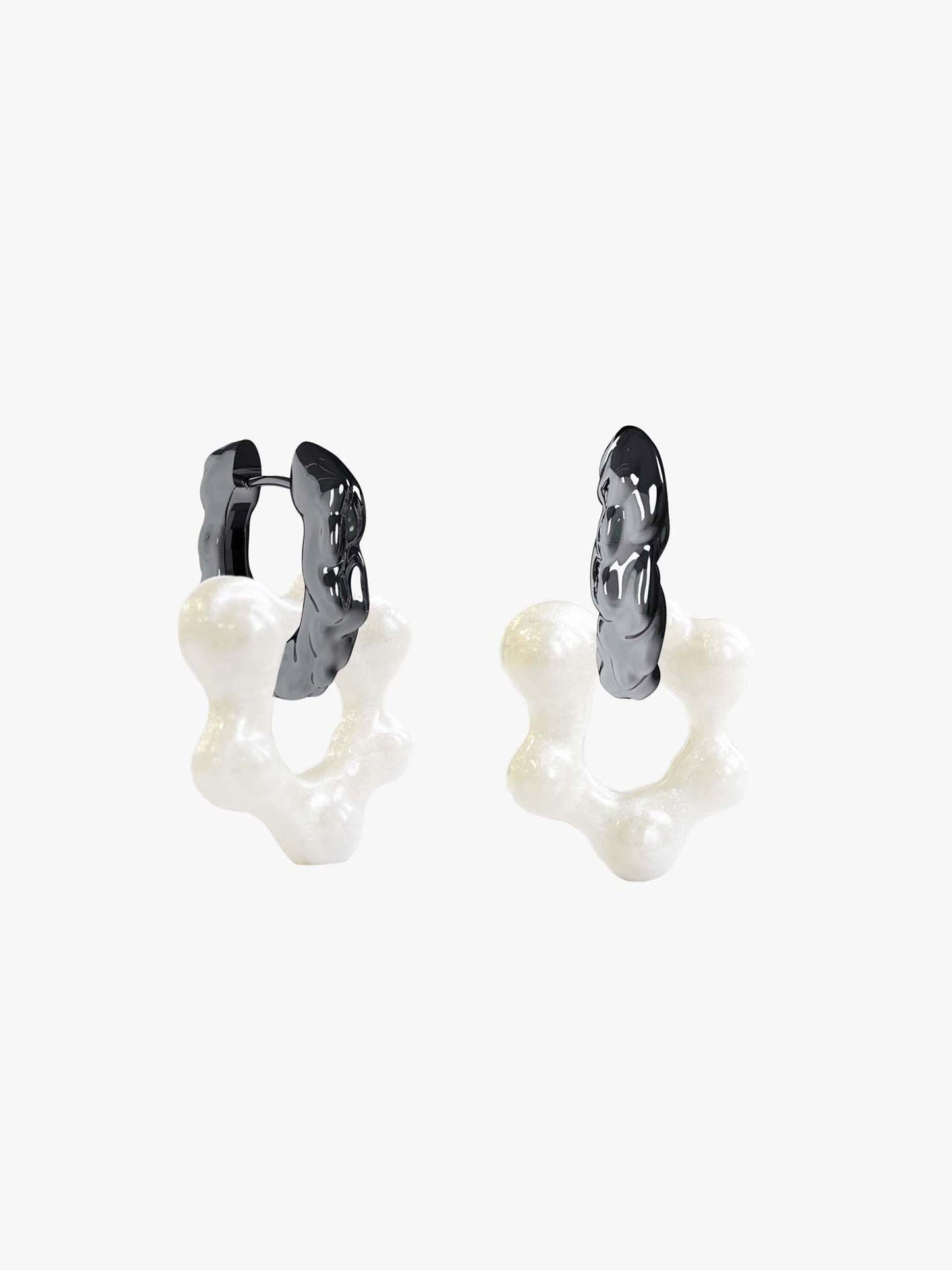 Oyo Nus Pearl silver earring (pair)