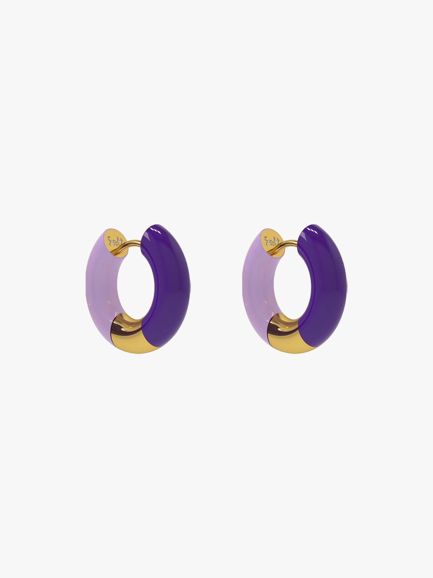 Pio lilac earring (pair)