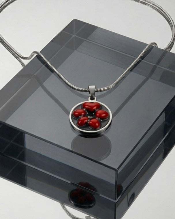Chub vamp silver necklace