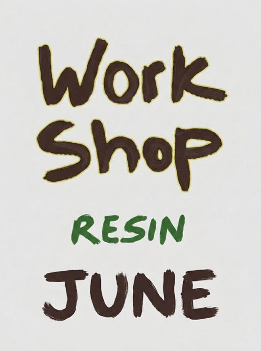 Epoxy Resin workshop Wed 3 June