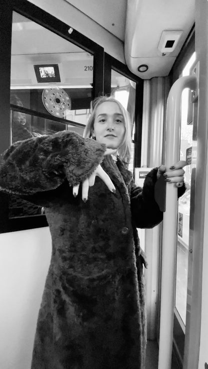 Mia cola silver earring