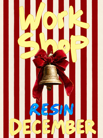 Epoxy Resin workshop Tue 3 Dec