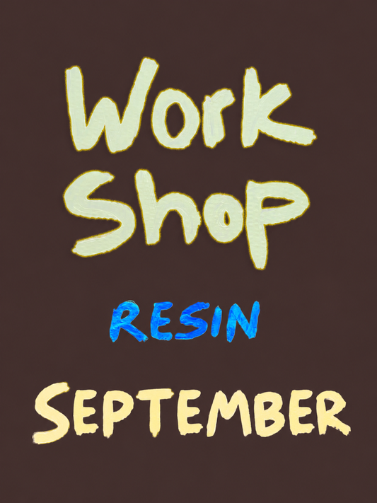Epoxy Resin workshop Wed 9 Sept