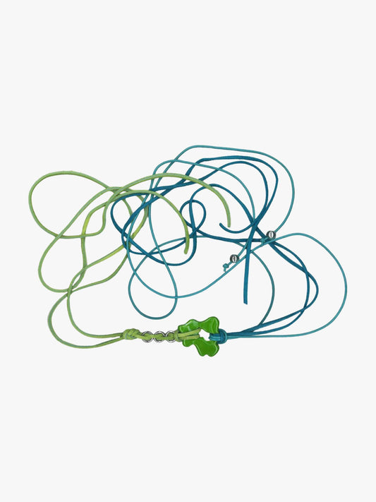 Felt x Fia Hamelijnck green belly chain
