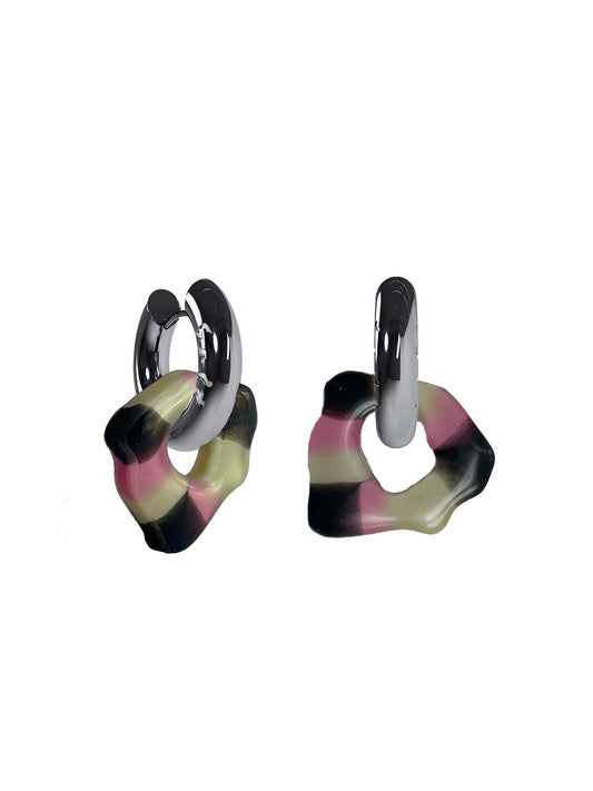 Ora Jenna macaron silver (pair)