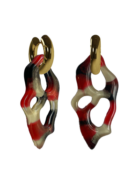 Ami Jenna sangria gold (pair)