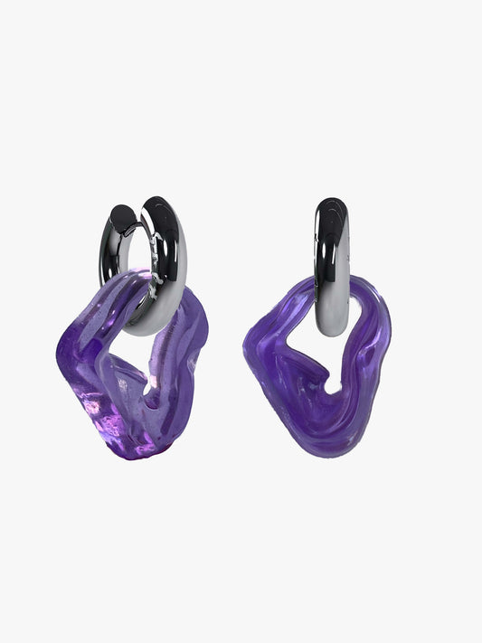 Bia Jelly lilac zing silver (pair)
