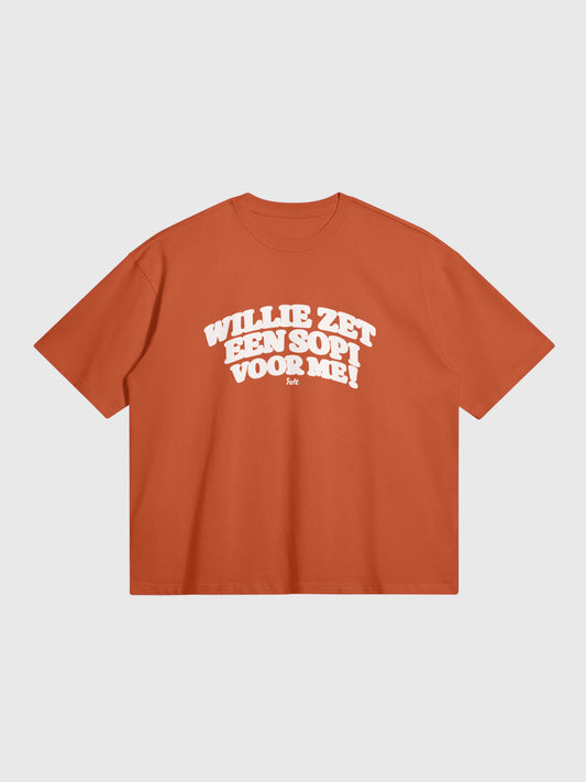 Felt Willie orange t-shirt