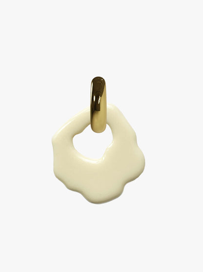 Abe white gold earring (pair)