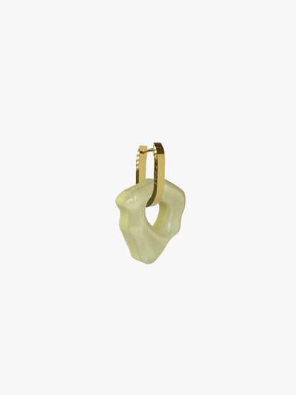 Ora sage gold earring (pair)