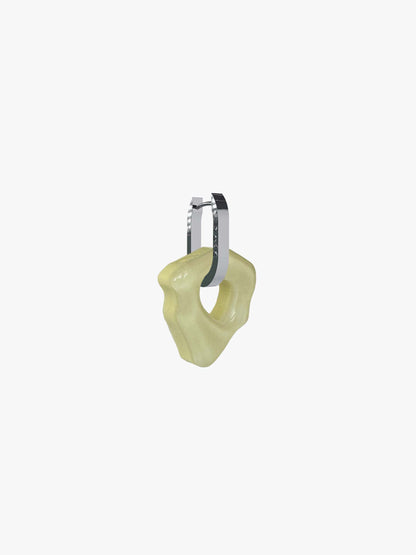 Ora sage silver earring (pair)