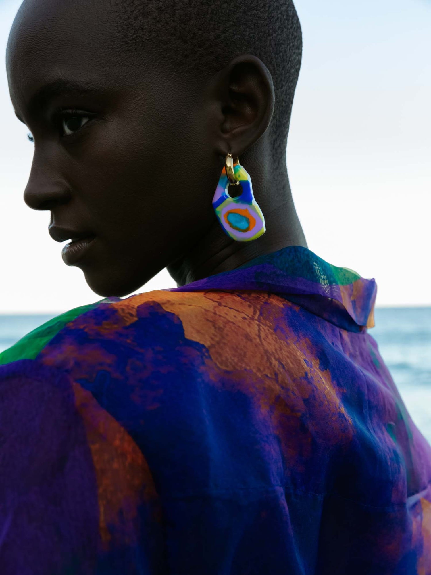 Geometric cheap earrings zara